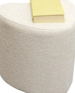 Sittpuff Lovely - Cream, 36x34cm - KARE Design