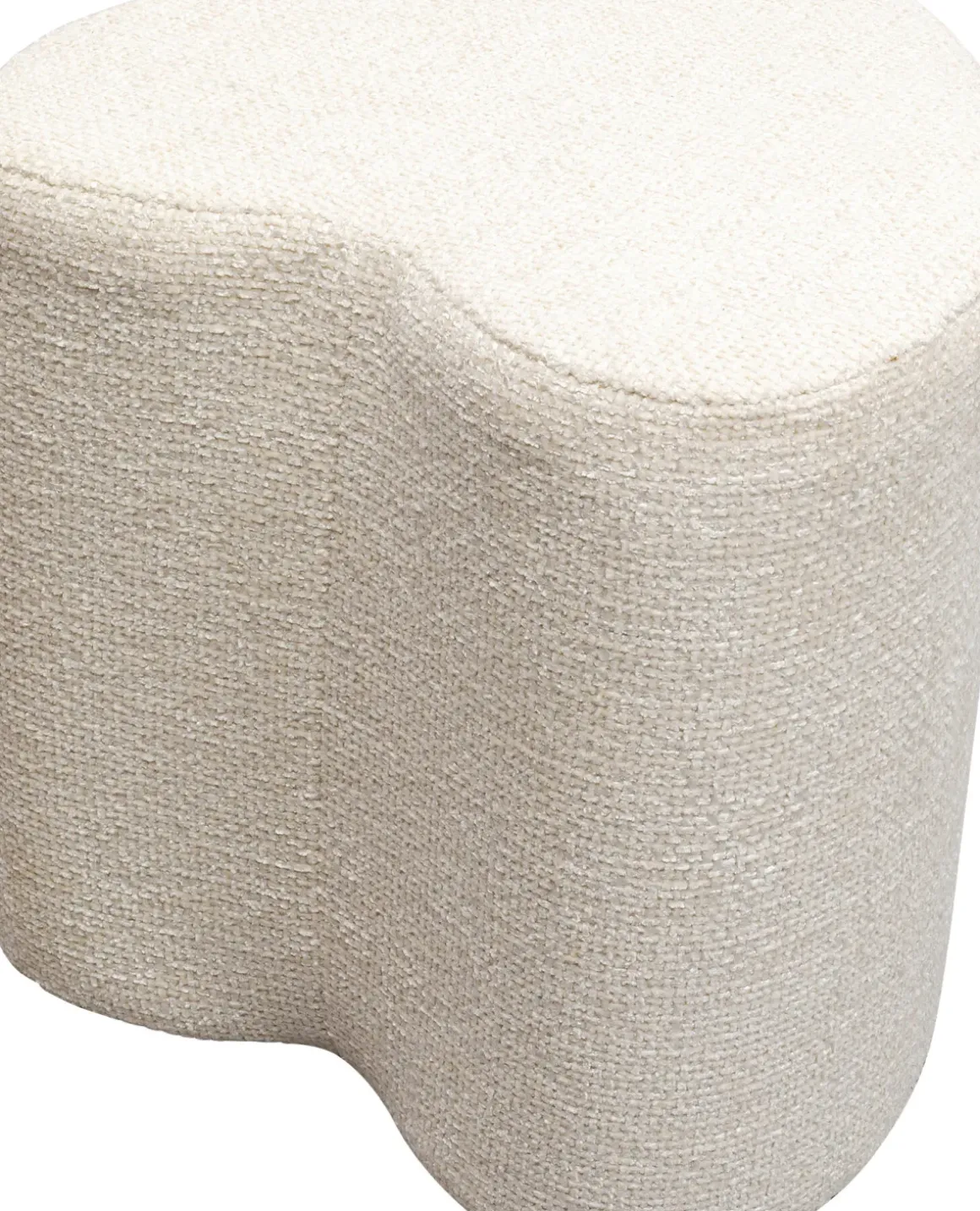 Sittpuff Lovely - Cream, 36x34cm - KARE Design