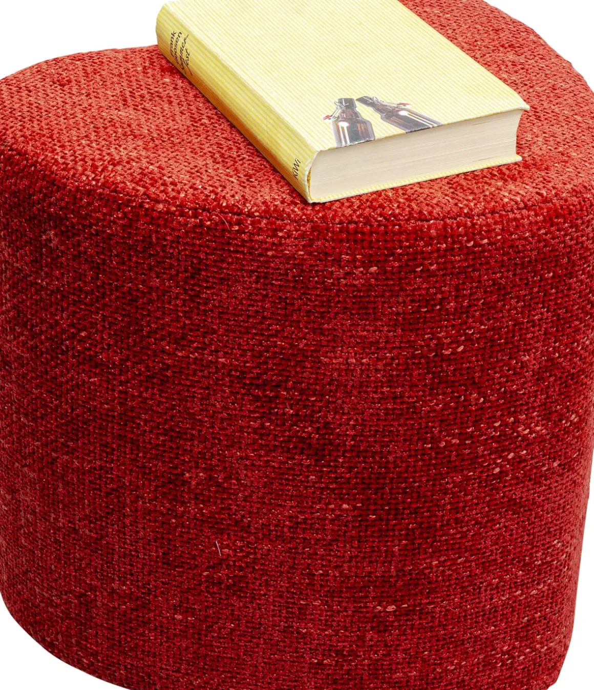 Sittpuff Lovely - Röd, 36x34cm - KARE Design