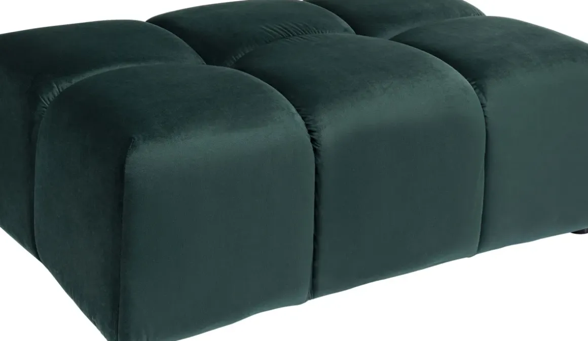 Sittpuff - Modul Belami - Mörkgrön sammet - KARE Design