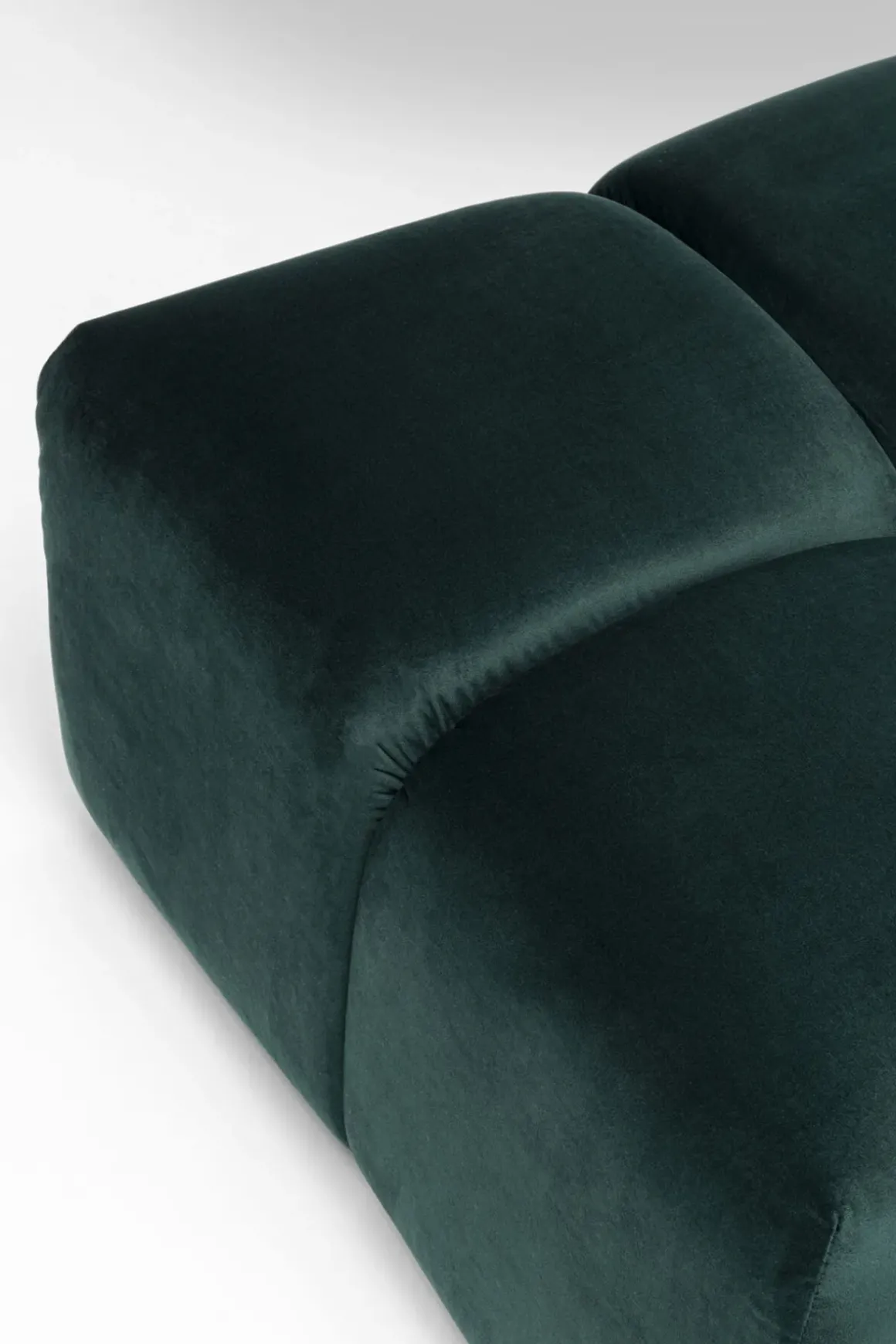 Sittpuff - Modul Belami - Mörkgrön sammet - KARE Design
