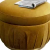 Sittpuff Nube - Senapsgul Ø56cm - KARE Design