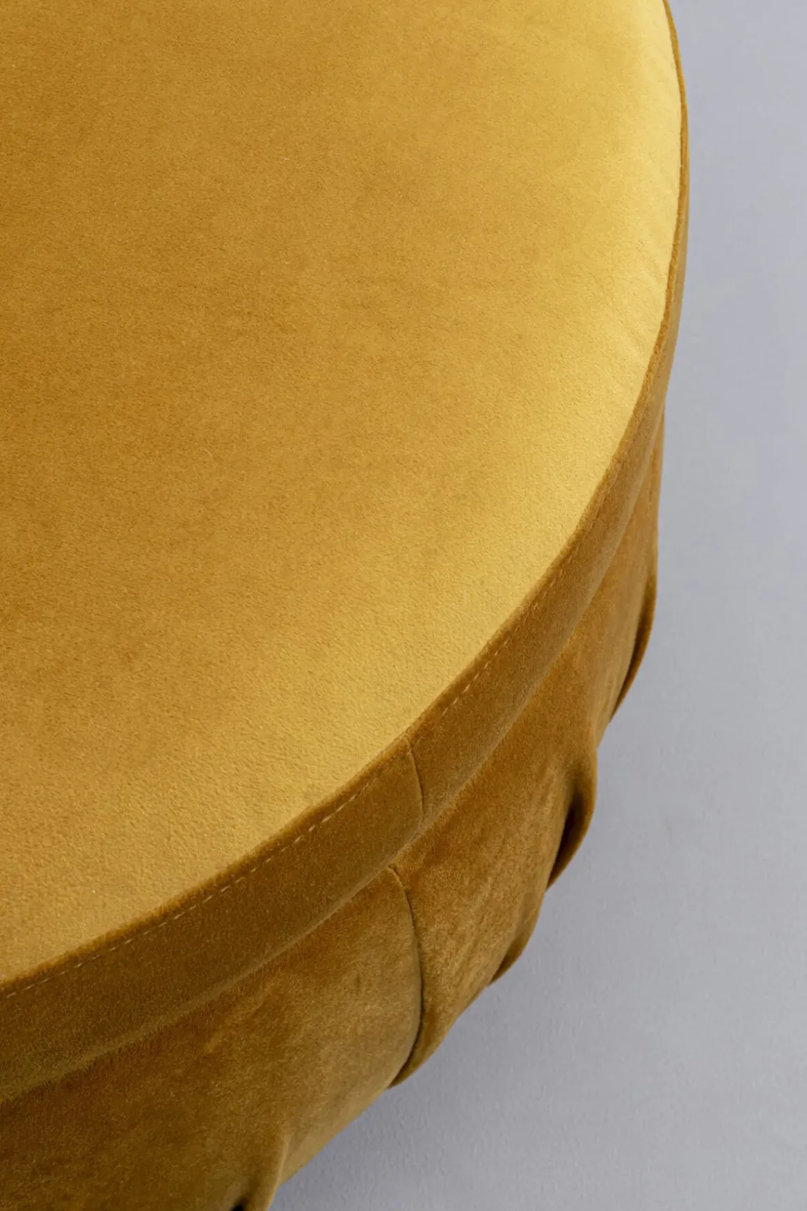 Sittpuff Nube - Senapsgul Ø56cm - KARE Design
