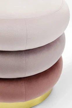 Sittpuff Sandwich - Sammet Puderrosa - KARE Design
