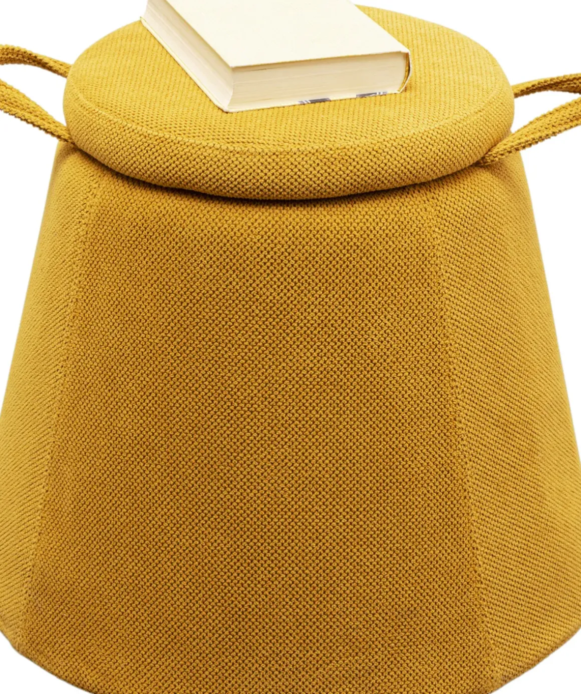 Sittpuff Thimble - Gul Ø51cm - KARE Design