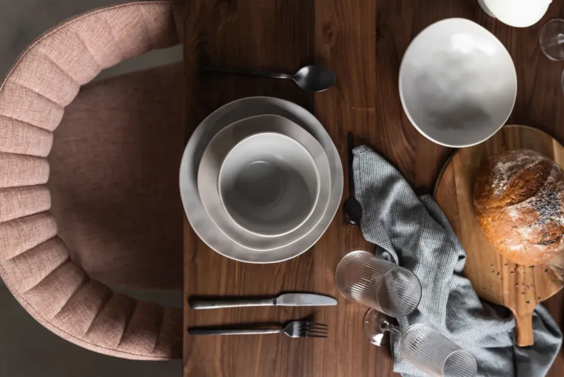 Skål Organic - Grå Ø15cm - KARE Design