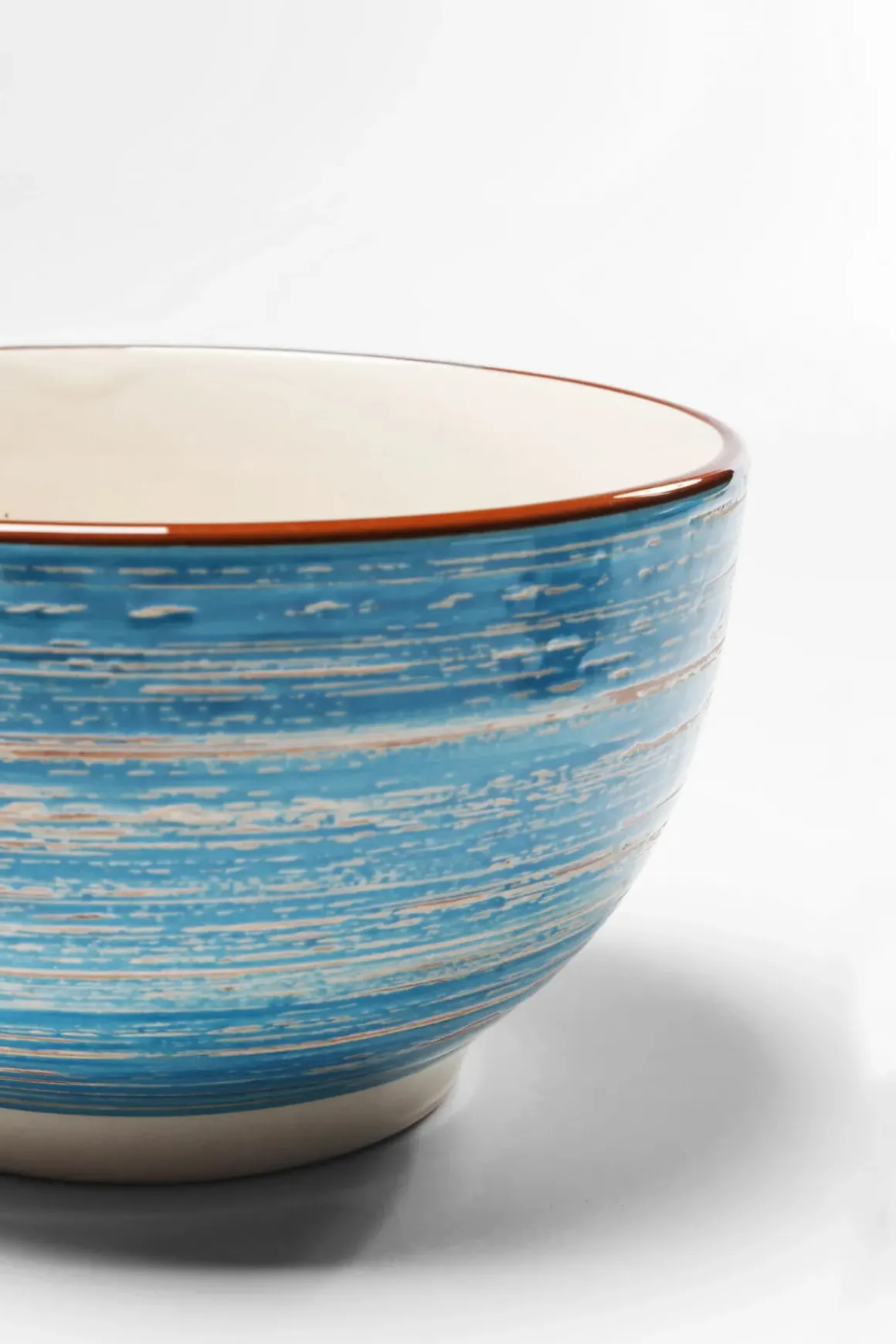 Skål Swirl Blå Ø14cm - KARE Design