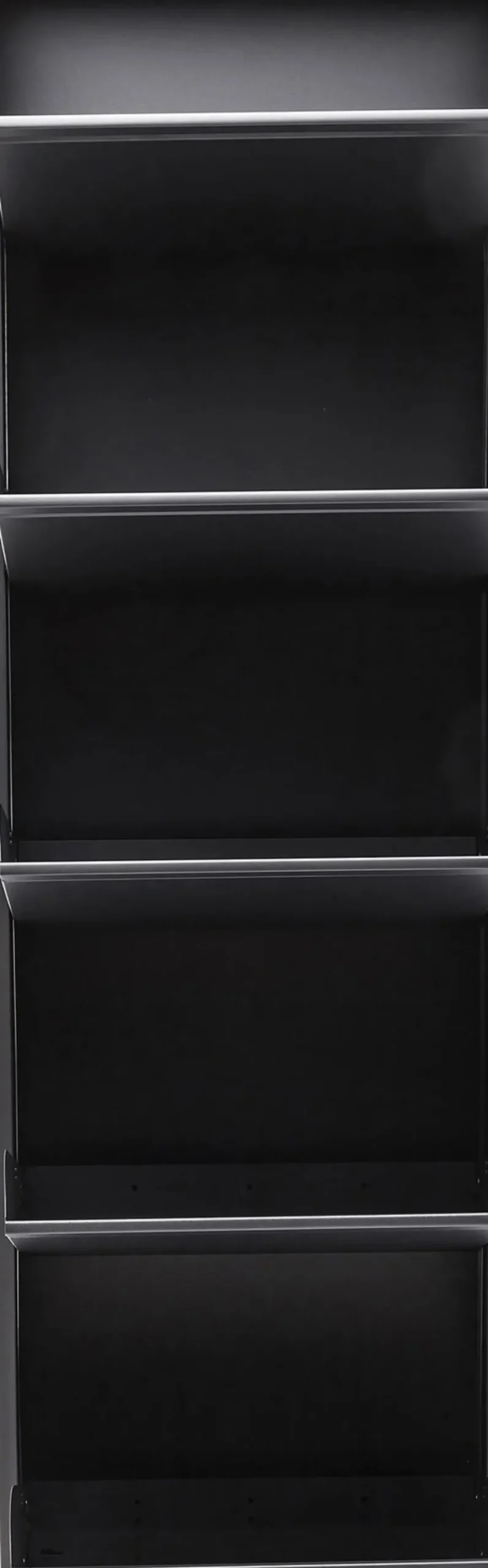 Skoskåp Caruso - Antracit Grå, 170x50cm - 5 Lådor - KARE Design