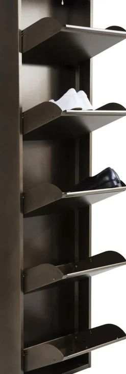 Skoskåp Caruso - Brons, 170x50cm - 5 Lådor - KARE Design