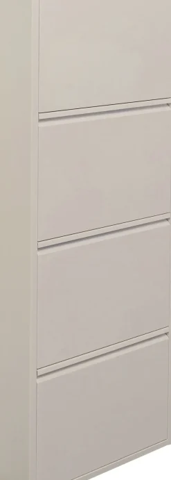 Skoskåp Caruso - Cream 136x50cm - 4 Lådor - KARE Design