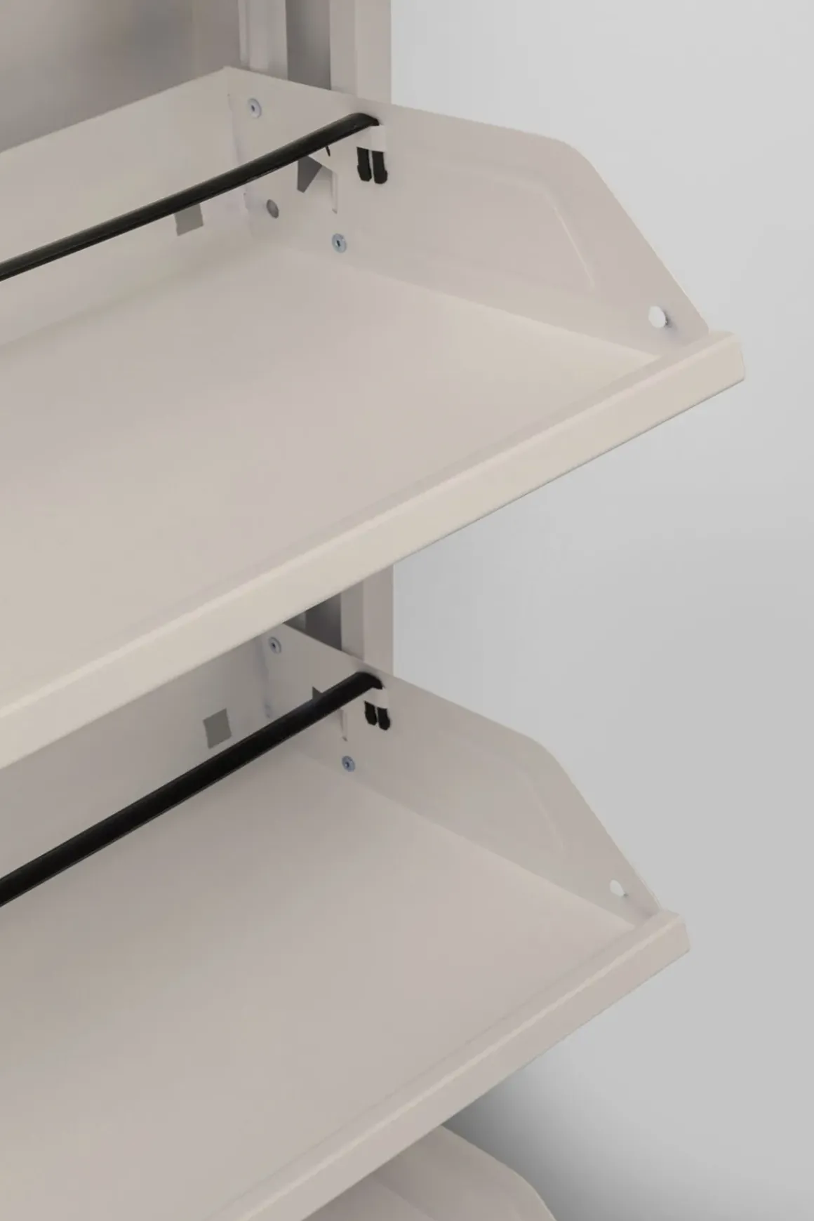 Skoskåp Caruso - Cream 136x50cm - 4 Lådor - KARE Design