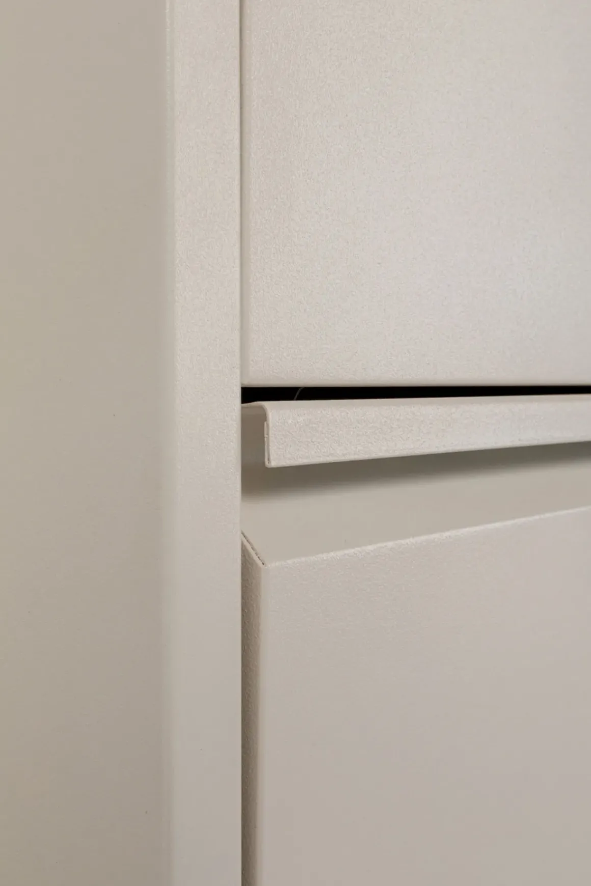 Skoskåp Caruso - Cream, 173x50cm - 5 lådor - KARE Design
