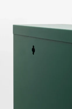 Skoskåp Caruso - Grön, 103x50cm - 3 Lådor - KARE Design