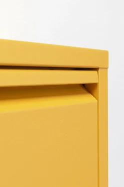 Skoskåp Caruso - Gul, 103x50cm - 3 Lådor - KARE Design
