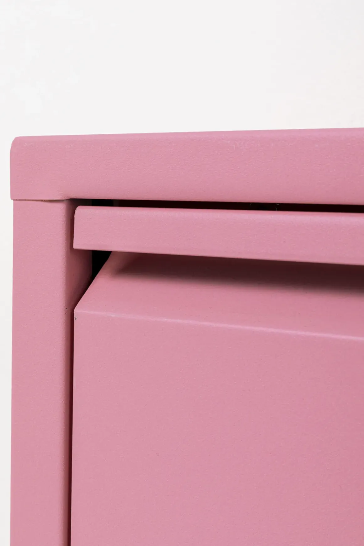 Skoskåp Caruso - Rosa, 103x50cm - 3 lådor - KARE Design