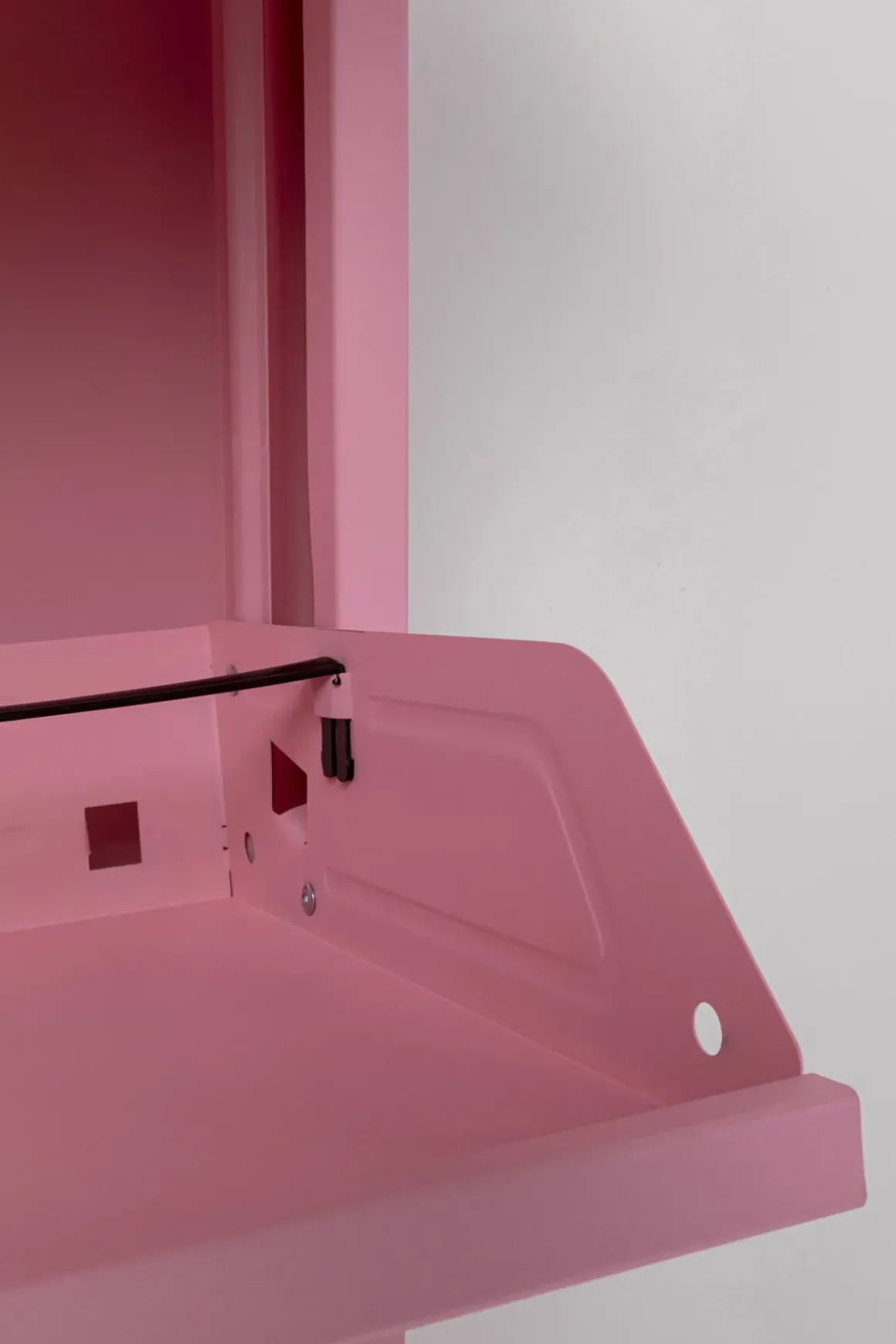Skoskåp Caruso - Rosa, 170x50cm - 5 lådor - KARE Design