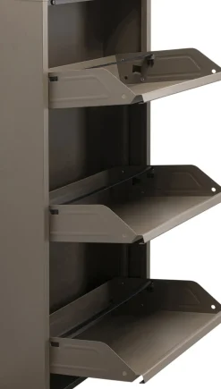 Skoskåp Caruso - Taupe, 103x50cm - 3 Lådor - KARE Design