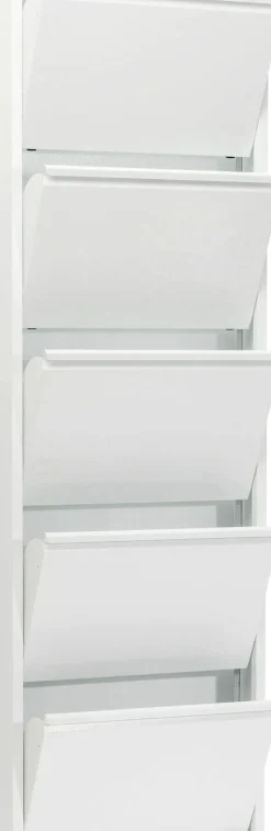 Skoskåp Caruso - Vit, 170x50cm - 5 Lådor - KARE Design