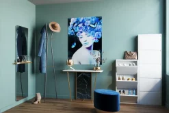 Skoskåp Caruso - Vit, 170x50cm - 5 Lådor - KARE Design