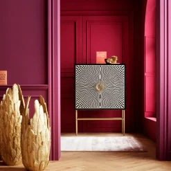 Skåp Electro - Högskåp på Ben, 140x100cm - KARE Design