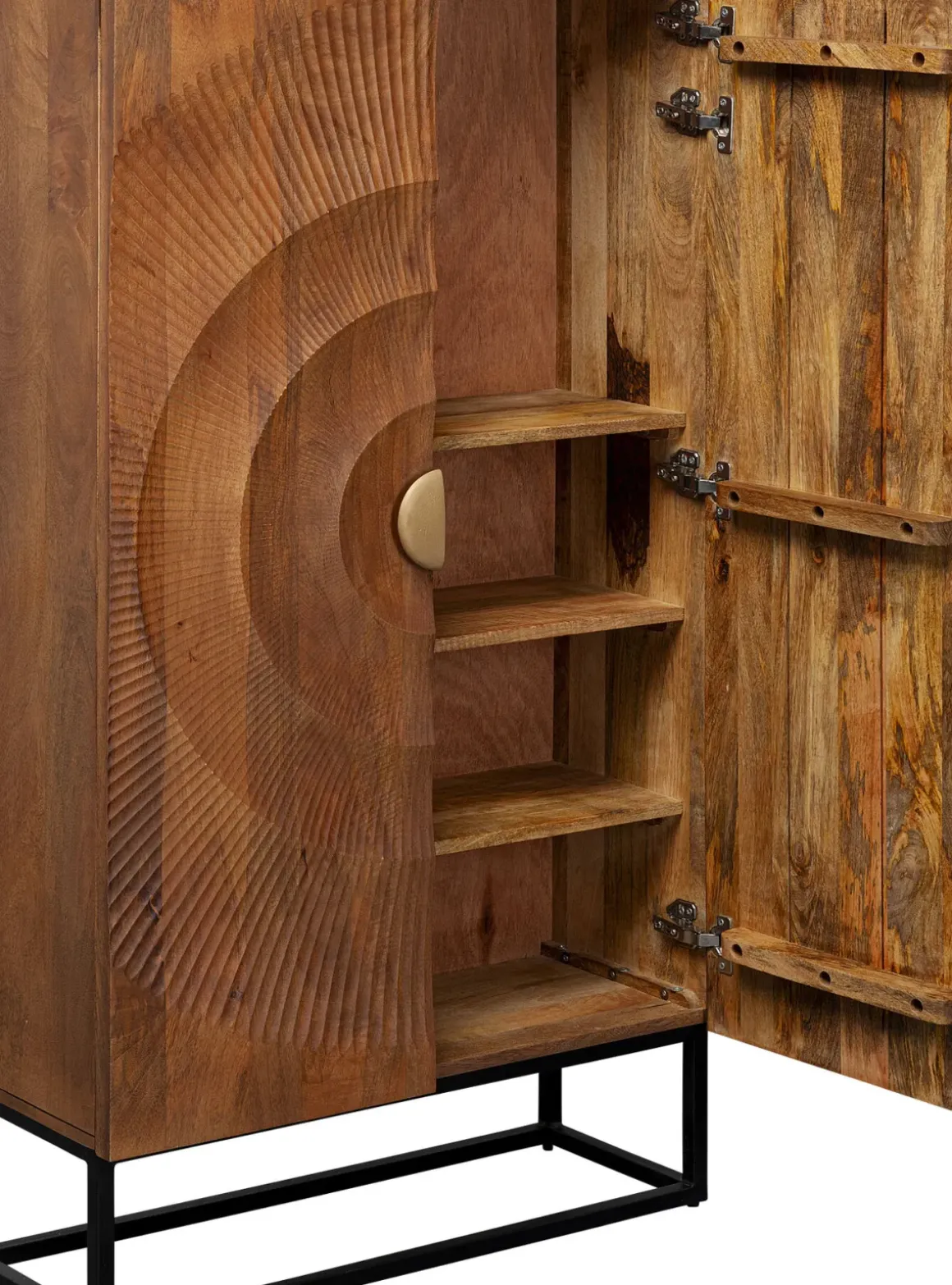 Skåp Madeira - Ljust Trä, 140x76cm - KARE Design