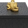 Skrin Crocodile - Svart (2/Set) - KARE Design