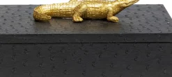 Skrin Crocodile - Svart (2/Set) - KARE Design