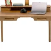 Skrivbord Brooklyn Nature - Bord i Massivt Trä, 110cm - KARE Design