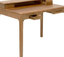 Skrivbord Brooklyn Nature - Bord i Massivt Trä, 110cm - KARE Design