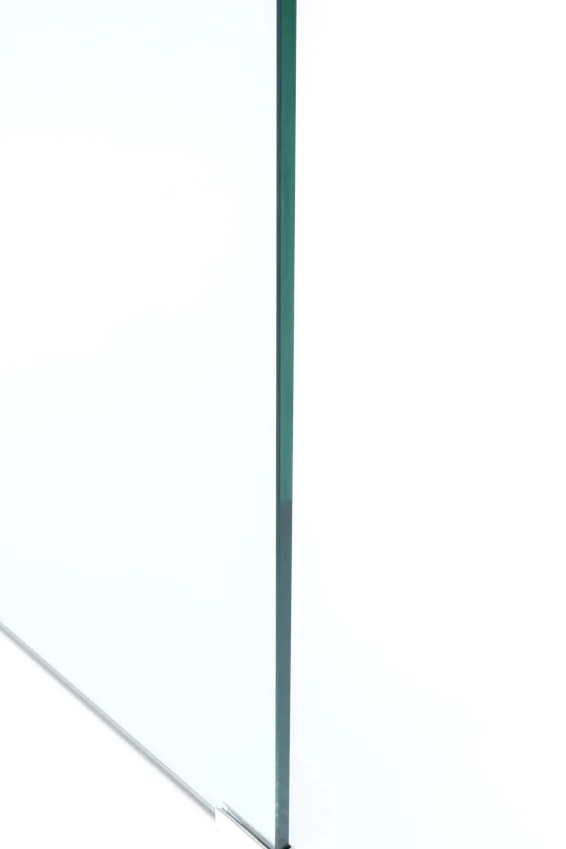 Skrivbord Clear Club - Glas, 125cm - KARE Design