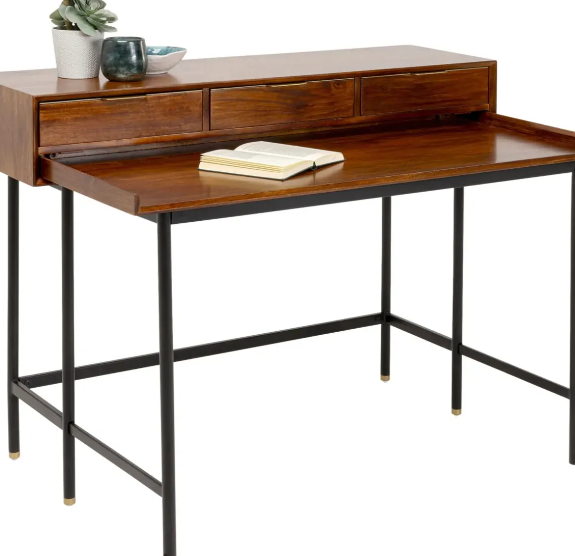 Skrivbord Desk Ravello - Bord i Massivt Trä, 120cm - KARE Design
