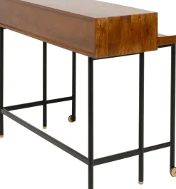 Skrivbord Desk Ravello - Bord i Massivt Trä, 120cm - KARE Design