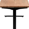 Skrivbord Harmony - Trä/Svart - Höj/Sänkbart, 180cm - KARE Design