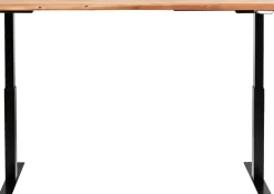 Skrivbord Harmony - Trä/Svart - Höj/Sänkbart, 180cm - KARE Design