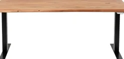 Skrivbord Harmony - Trä/Svart - Höj/Sänkbart, 200cm - KARE Design