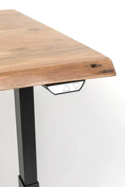 Skrivbord Harmony - Trä/Svart - Höj/Sänkbart, 160cm - KARE Design