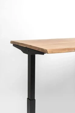 Skrivbord Harmony - Trä/Svart - Höj/Sänkbart, 160cm - KARE Design