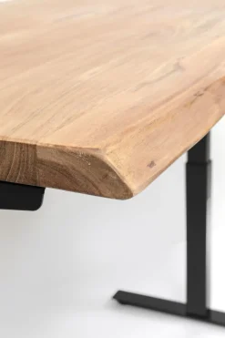 Skrivbord Harmony - Trä/Svart - Höj/Sänkbart, 160cm - KARE Design