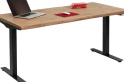 Skrivbord Harmony - Trä/Svart - Höj/Sänkbart, 160cm - KARE Design