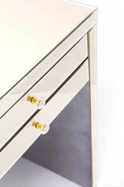 Skrivbord Luxury - Champagnefärgat Spegelglas, 160cm - KARE Design