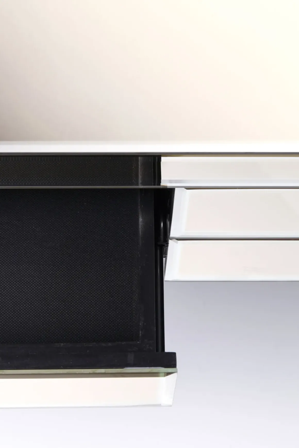 Skrivbord Luxury - Champagnefärgat Spegelglas, 160cm - KARE Design