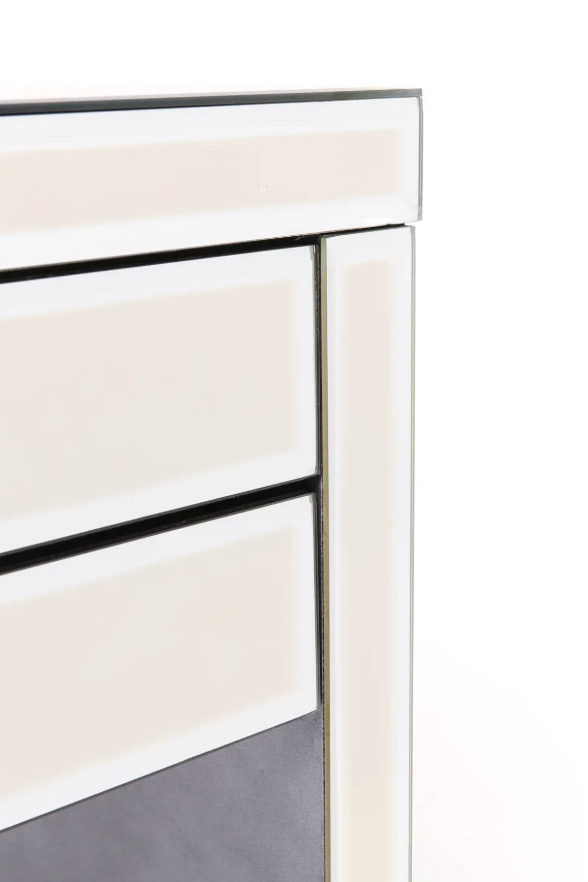 Skrivbord Luxury - Champagnefärgat Spegelglas, 160cm - KARE Design