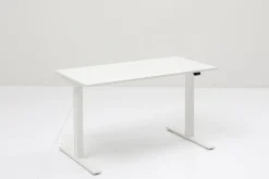 Skrivbord Office - Vit/Vit Höj/Sänkbart, 160cm - KARE Design