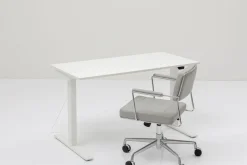 Skrivbord Office - Vit/Vit Höj/Sänkbart, 160cm - KARE Design
