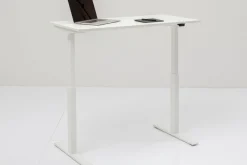 Skrivbord Office - Vit/Vit Höj/Sänkbart, 160cm - KARE Design