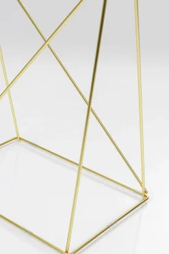 Skrivbord Polar - Glas/Mässing, 135cm - KARE Design