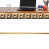 Skrivbord Silencio - Valnötsfanér, 120x76cm - KARE Design