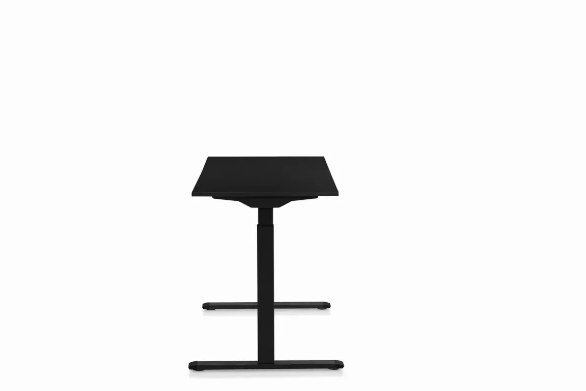 Skrivbord Smart - Svart/Svart Höj/Sänkbart, 140cm - KARE Design