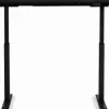 Skrivbord Smart - Svart/Svart Höj/Sänkbart, 120cm - KARE Design
