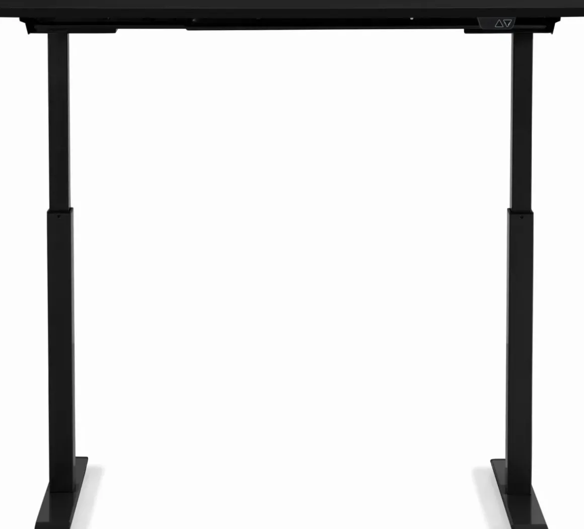 Skrivbord Smart - Svart/Svart Höj/Sänkbart, 120cm - KARE Design